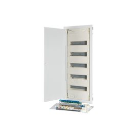 KLV-60UPS-F Rozvodnice KLV, pod omítku, plech.dveře, šroubová svorkovnice, řad 5