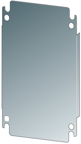 MPL-3040-CS Montážní deska, plná, zinkovaná