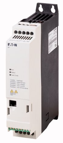DE1-122D7FN-N20N Frekvenční startér 1x230/3x230VAC, 0,55kW, 2,7A, IP20, RFI filtr