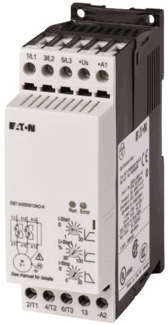 DS7-340SX004N0-N Softstartér, integr. bypass, ovl. 24 V AC/DC, 1,5 kW při 400V, 50Hz, Ie =
