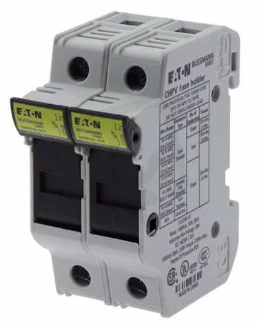 CHPV2U Pojistkový odpojovač fotovoltaické aplikace 2-pole 1000V AC / 30A C10 (10x38mm)