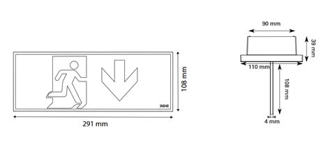 NEXI-PICTO-D NEXITECH LED PICTO DOWN 2