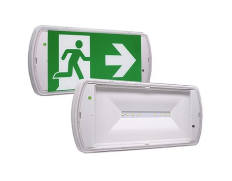SL2MNM65D1C3A Nouzové svítidlo SafeLite SL20, MNM, IP65, 100lm, 1H 3