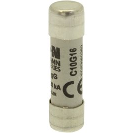C10G16 Válcová pojistka GG 500V AC 16A C10(10,3x38mm)