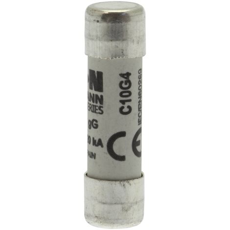 C10G4 Válcová pojistka GG 500V AC 4A C10(10,3x38mm)