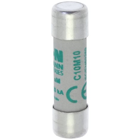 C10M10 Válcová pojistka AM 500V AC 10A C10(10,3x38mm)