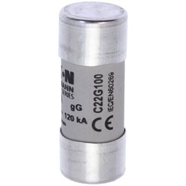 C22G100 Válcová pojistka GG 500V AC 100A C22(22,2x58mm)