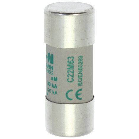 C22M63 Válcová pojistka AM 690V AC 63A C22(22,2x58mm)