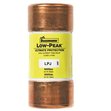 LPJ-70SP Pojistka LowPeak (norma UL), třída J (zpožděná), 600V AC / 300V DC, 70A
