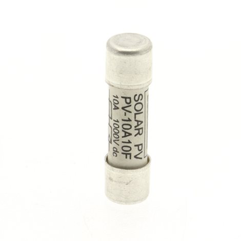 PV-10A10F Ultra rychlá válcová pojistka pro fotovoltaiku, 10x38mm, 1000V DC 10A gPV