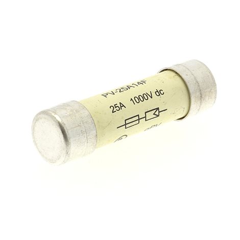 PV-25A14F Ultra rychlá válcová pojistka pro fotovoltaiku, 14x51mm,1000V DC 25A gPV