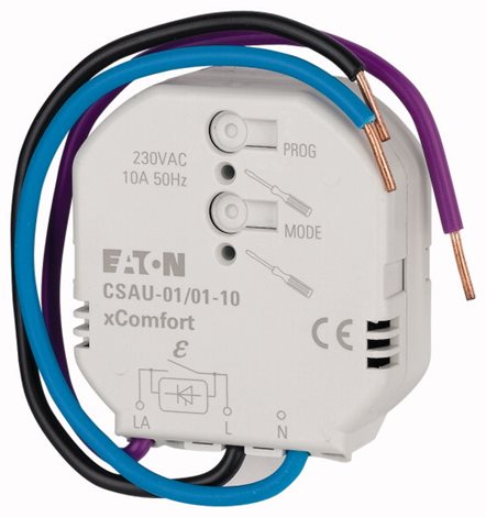 CSAU-01/01-10 RF Spínací aktor 10A RLC / 230V AC
