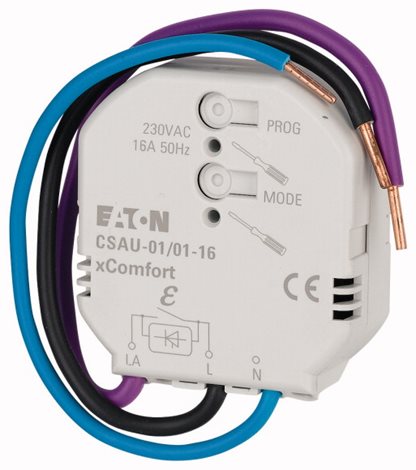 CSAU-01/01-16 RF Spínací aktor 16A RLC / 230V AC