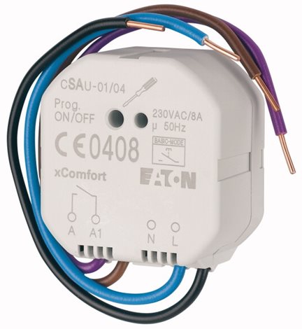 CSAU-01/04 RF Spínací aktor 8 A/230 VAC - bezpotenciálový