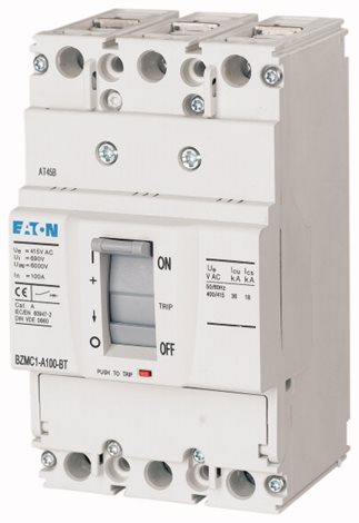 BZMB1-A63 Jistič BZM 3pól, Icu=25kA, In=63A, šroubové svorky