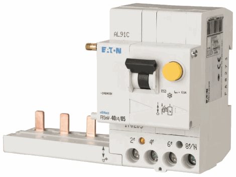 FBSmV-40/4/003 Chráničový modul pro FAZ, typ AC, 4-pólový, In=40A, Idn=0,03A, Ir=250A