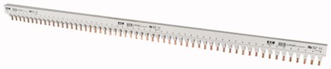 Z-BB/UL18/3P1MU/57 Propojovací lišta 1m, 3-pól, In=80A, 18mm2
