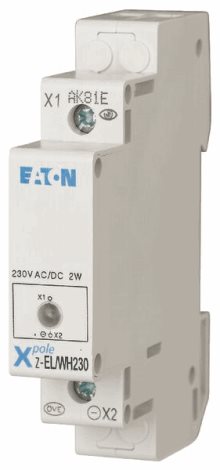Z-EL/WH230 Světelné návěstí bílá 230V AC/DC