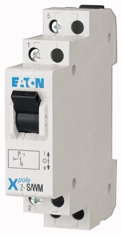 Z-S/WM přepínač 1 přep I-0-II