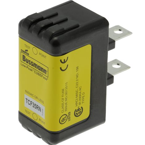 TCF50RN Pojistka CubeFuse (norma UL), 600V AC / 300V DC, 50A (bez indikátoru)
