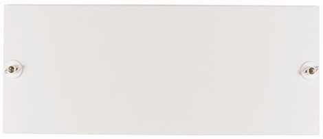 BFZ-FP-1+/BL Krycí deska bílá (24TE/řadu),bez výřezu,1řada,kraj