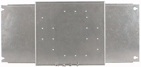 BPZ-MPL-NZM1X-600-MV Montážní panel pro 4xNZM1, vertikální montáž, Š=600