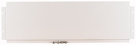 BP-FLP-1000-BL-W Deska pro vstup kabelů, bez výřezů, bílá, Š=1000
