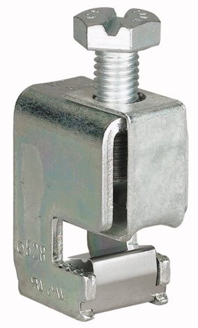 AKU120/10 SASY, Univerzální svorka, sběrnice: 10mm, Ie=440A, vodič: 16-120mm2