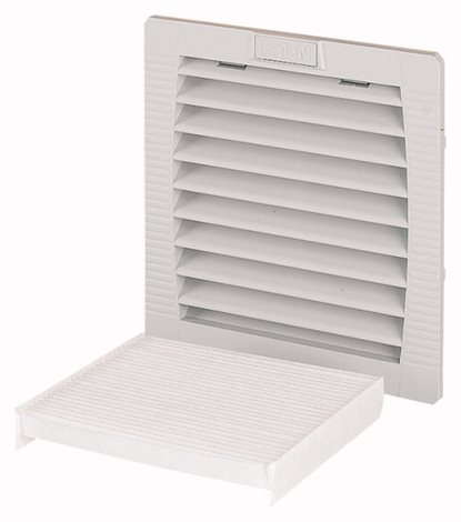 EX-FILT2-55 Větrací mřížka s filtrem pro rozváděče, IP55, 125x125mm