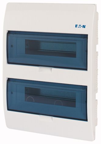 BC-U-2/24-ECO Plast. rozvodnice pod omítku, průhledné dveře