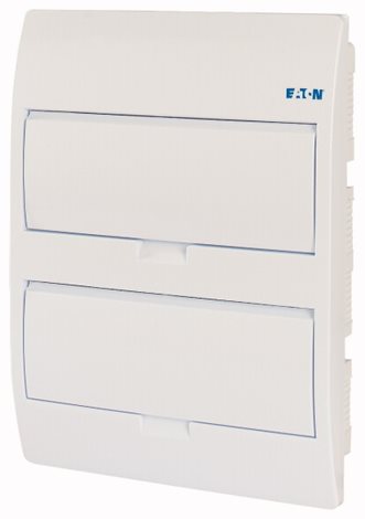 BC-U-2/24-TW-ECO Plast. rozvodnice pod omítku, bílé dveře