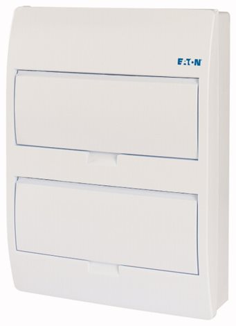 BC-O-2/24-TW-ECO Plast. rozvodnice na omítku, bílé dveře