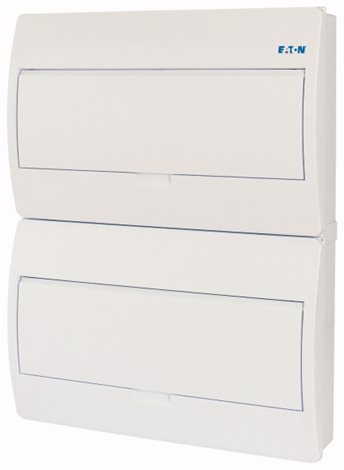 BC-O-2/36-TW-ECO Plast. rozvodnice na omítku, bílé dveře
