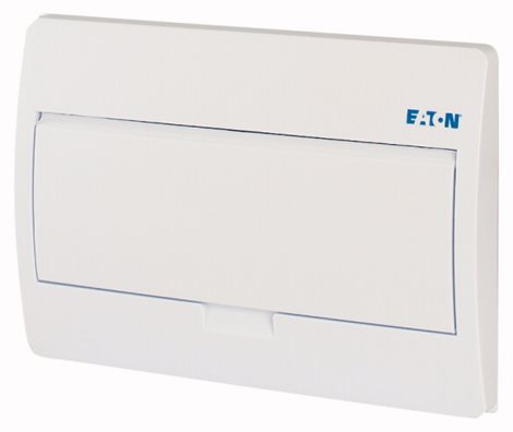 BC-U-1/12-TW-ECO Plast. rozvodnice pod omítku, bílé dveře