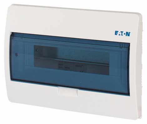 BC-U-1/12-ECO Plast. rozvodnice pod omítku, průhledné dveře