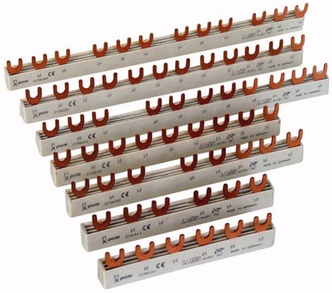 EVG-16/3PHAS/9MODUL Propojovací lišta 3x 3pól, In=80A, 16mm2