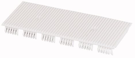 BS-6MF-WH Záslepka pro výřezy 45mm, 6 modulů TE, bílá, lámatelná po 2,25mm (1/8TE)