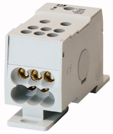BPZ-KB-6/160 Svorkovnice pro Cu vodiče 1 x 10-70/6 x 2,5-16