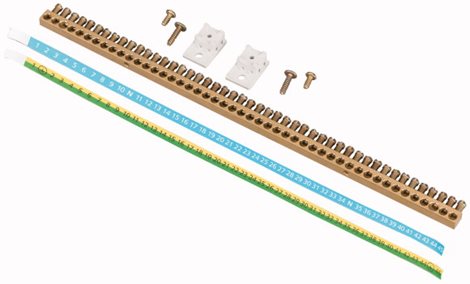 BFZ-TS-KL45 Sada svorkovnic N nebo PE pro rozvodnice BF, 2x (2x25mm2 + 43x16mm2)