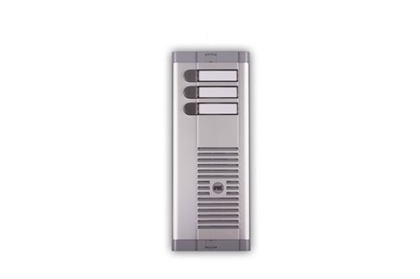 925/103 Tlačítkový panel s prostorem pro hlasovou jednotku, 3 tlačítka, 1 sloupec 2