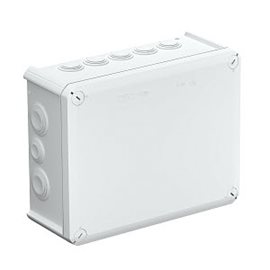 T 250 Odbočná hranatá krabice, Vnější rozměry: 240 x 190 x 95 mm