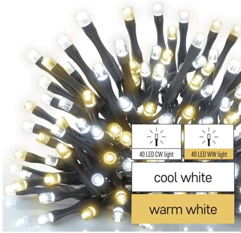 D4AN05 120LED XMAS CLS TIMER 12M WW/CW 1