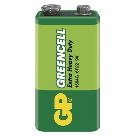 GP 1604G GP BAT. GREENCELL 6F22 1SH