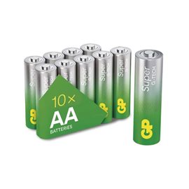 B0121G GP alkalická baterie SUPER AA (LR6) 10PP