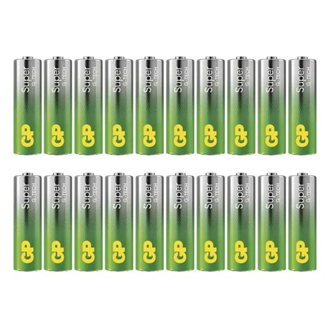 B0120L GP alkalická baterie SUPER AA (LR6) 20SH 3