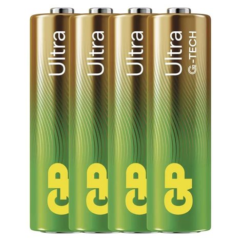B02214 GP alkalická baterie ULTRA AA (LR6) 4PP MB 2