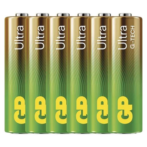 B0221V GP alkalická baterie ULTRA AA (LR6) 6ks value pack 2