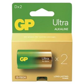 B02412 GP alkalická baterie ULTRA D (LR20) 2PP