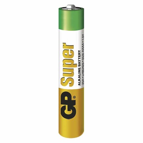 B1306 Alkalická speciální baterie GP 25A (AAAA, LR61) 1,5 V, 2BL 4