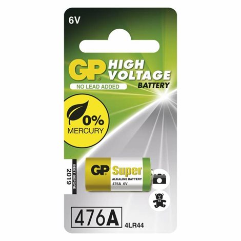 B1303 Alkalická speciální baterie GP 476AF (4LR44) 6 V, 1BL 2